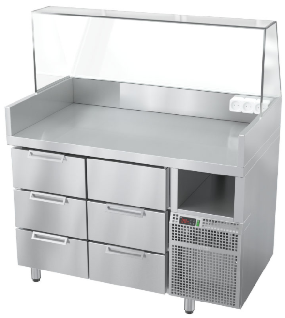 Станция для бургеров и хот-догов Атеси БАВАРИЯ БХС -1235.700-02