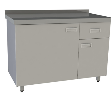 Барная станция для кофе машин Restoinox БСНКРЯ-8/6-БП