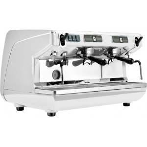 167626 Кофемашина 2 группы Appia LIFE 2gr S 220V white+high groups+economizer