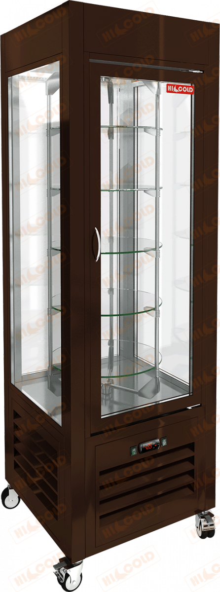 Витрина кондитерская VRC 350 R Brown