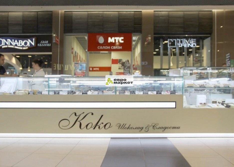 Торговый остров для кондитерских изделий