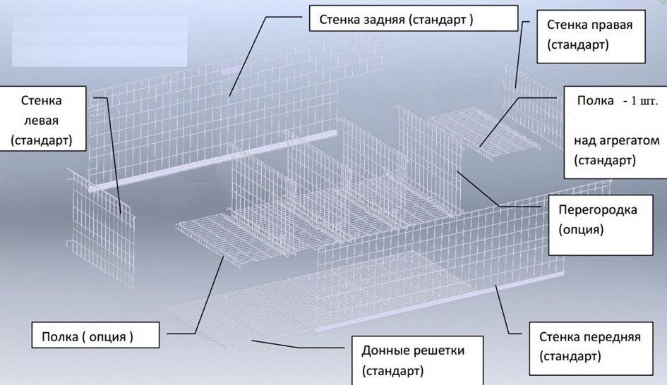 Ларь-бонета Ариада ЛМ1-250 Лондон
