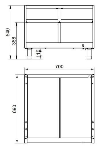 Модуль нижний Abat МН-04