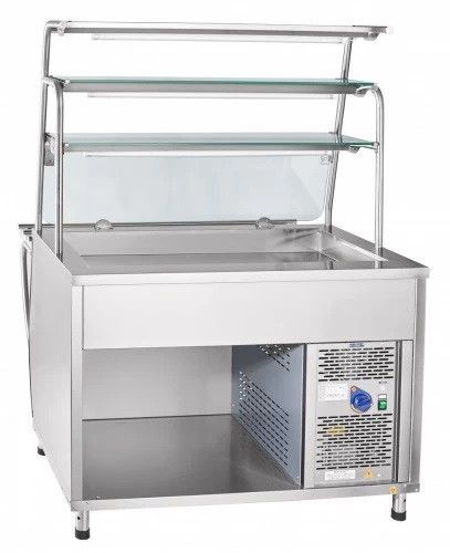 Прилавок-витрина холодильный Abat ПВВ(Н)-70Т-НШ