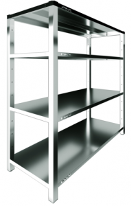 Стеллаж производственный Restoinox СТП-6/3