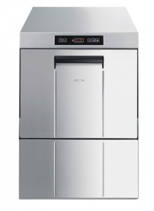 SMEG SPD503S Посудомоечная машина, электронное управление, серия ECOLINE с фронтальной загрузкой для кассет 500 х 500 мм